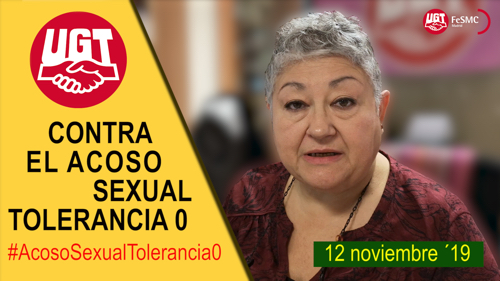 UGT | Campaña Ante el Acoso Sexual Tolerancia 0 | Video 12 noviembre